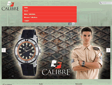 Tablet Screenshot of calibre-watch.com